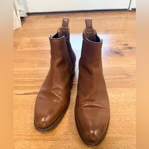 Men's Brown Leather Ankle Boots
